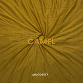 Plain Jersey Hijab - Camel
